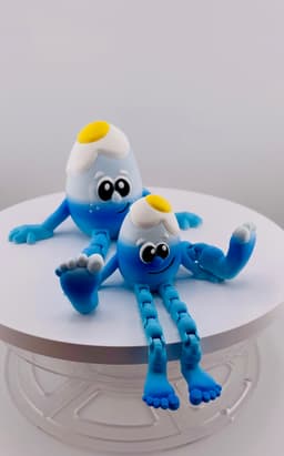 Eggcellent Fried Egg Buddy 3d model