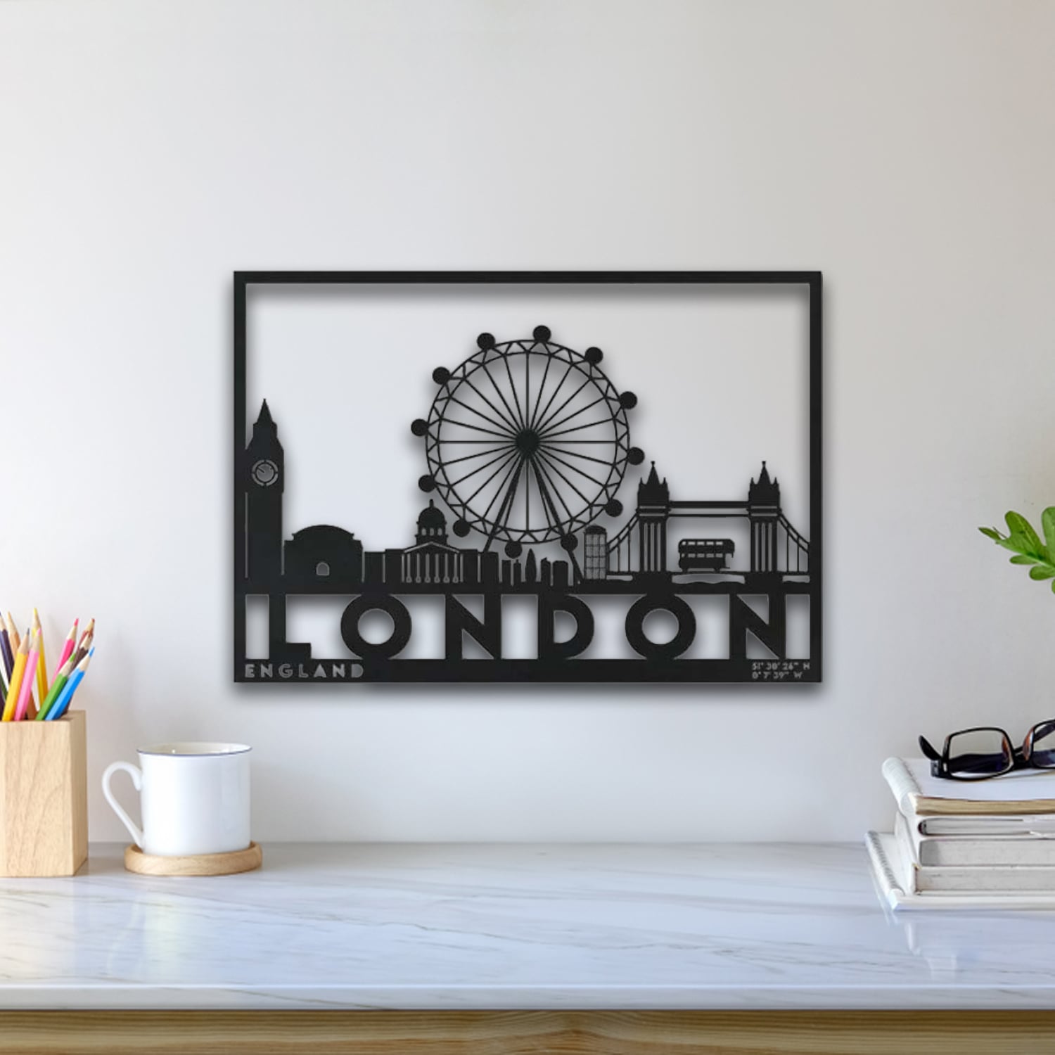 London Wall Art 3d model