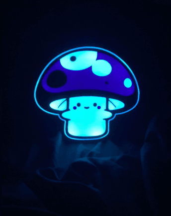 Mushroom Light box 3d model