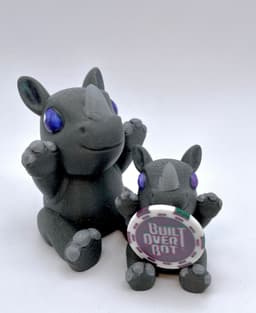 Hand-painted! Polymaker Galaxy Dark Grey! 3d model