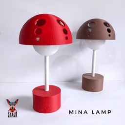 Mina Lamp 3d model