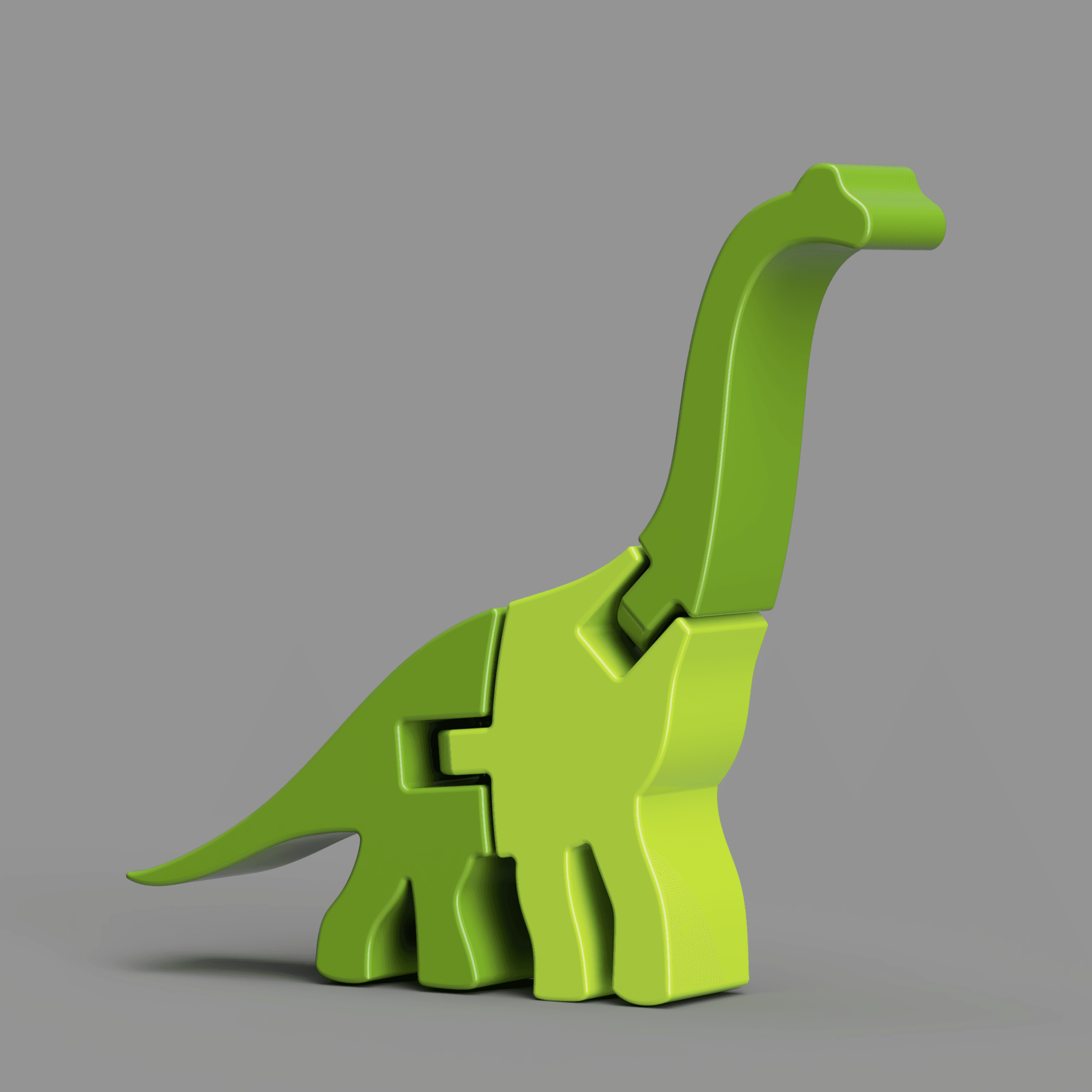 Articulated Brachiosaurus 3d model