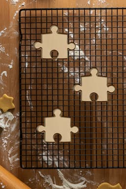 Puzzle Cookie Cutter, Biscuit Cutter 3d model