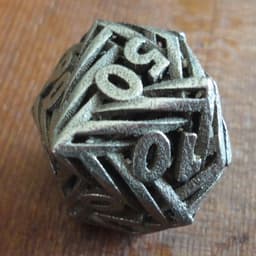 Helix Dice Set with Decader 3d model