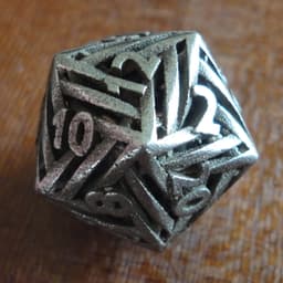 Helix Dice Set with Decader 3d model