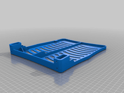 Modular stackable shoe rack. 3d model