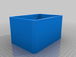Glass Vial Storage and Presentation Box 3d model