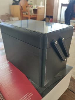 Glass Vial Storage and Presentation Box 3d model