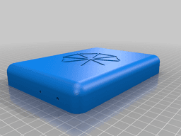Glass Vial Storage and Presentation Box 3d model