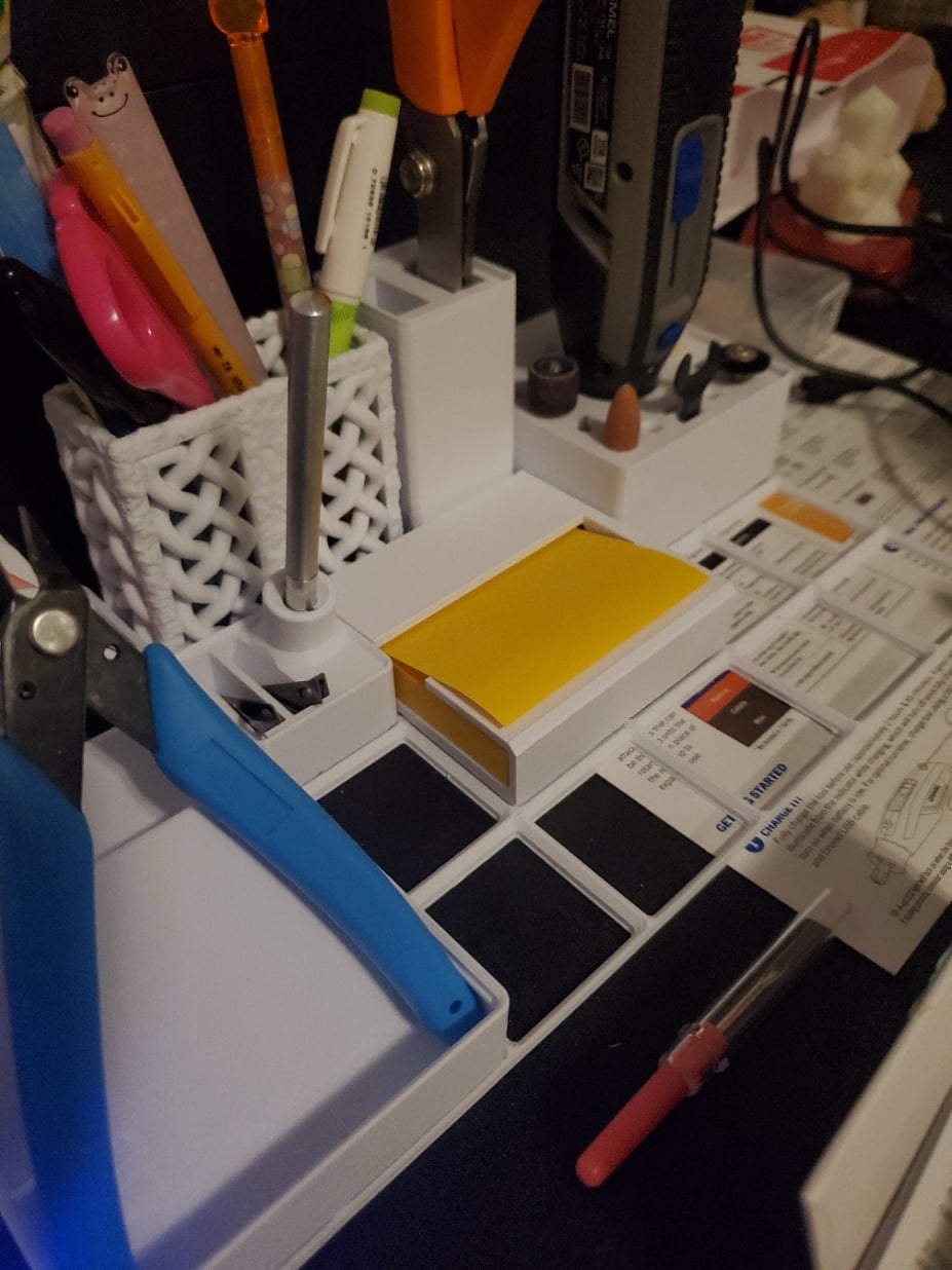 Gridfinity 2x2 Pop-Up Post-it Holder 3d model