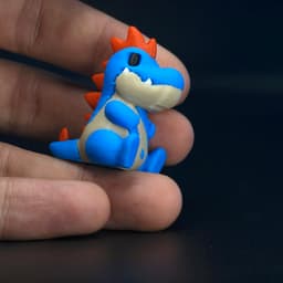 CROCONAW Pokemon Mini figure 3d model