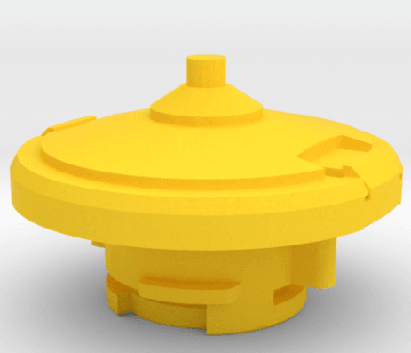 BEYBLADE SPIN CUTTER | COMPLETE | ANIME SERIES 3d model