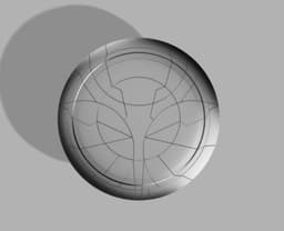 Taskmaster Shield 3d model