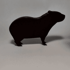 Capybara candy dispenser 3d model
