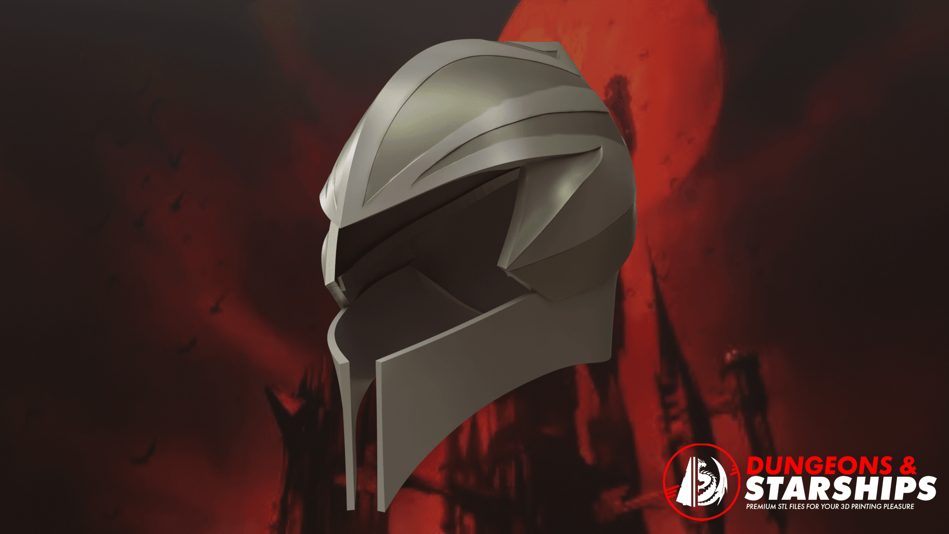 Styrian Helmet - Castlevania 3d model