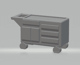 FHW Maker Millwright tool box 3d model