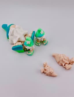 Beach Mini Gnome Flexi 3d model
