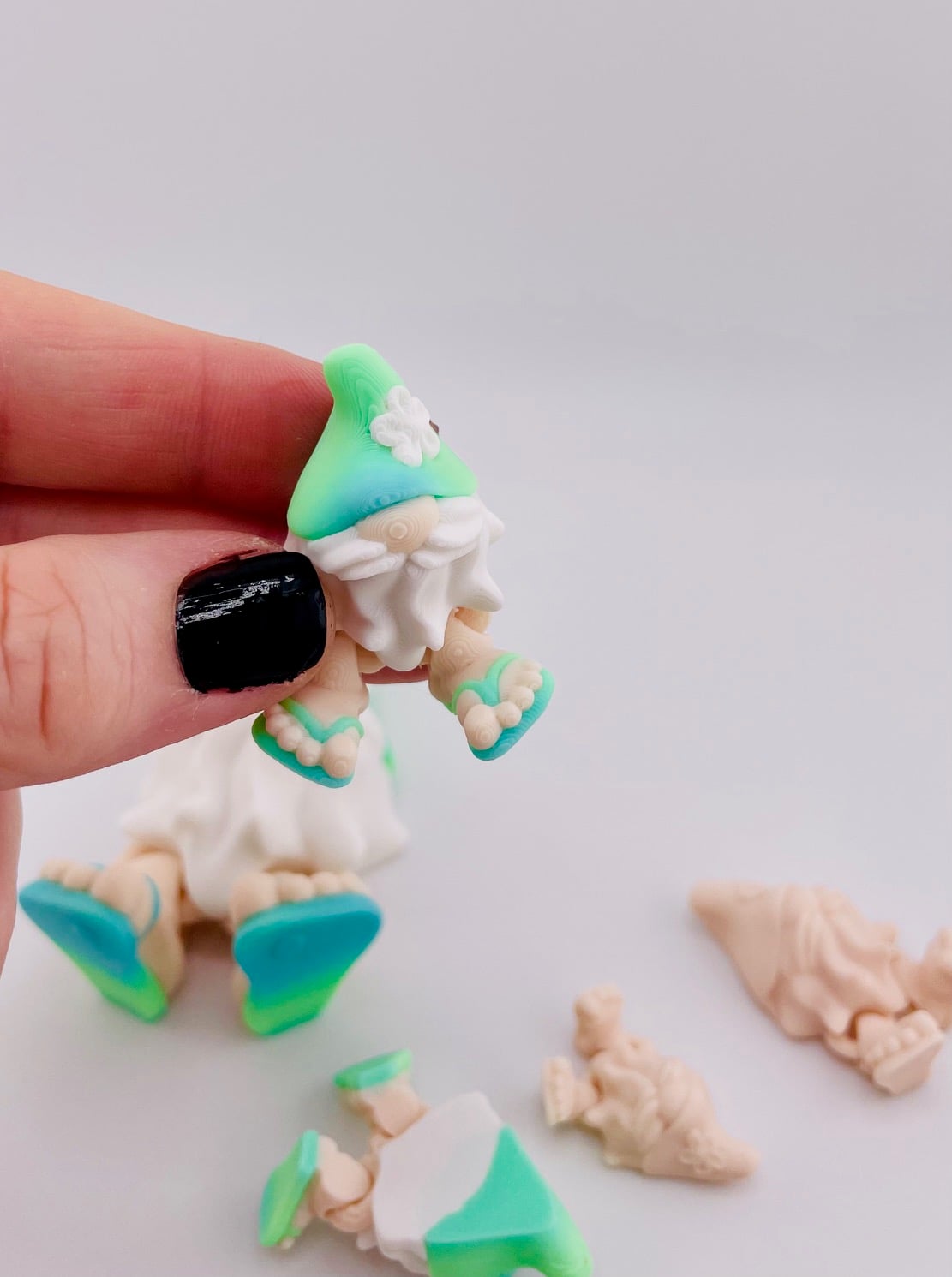 Beach Mini Gnome Flexi 3d model