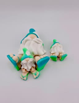 Beach Mini Gnome Flexi 3d model