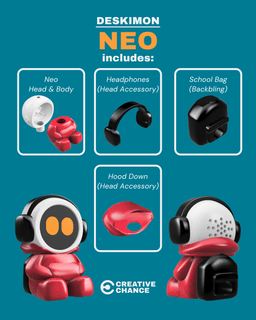 Deskimon - Neo 3d model
