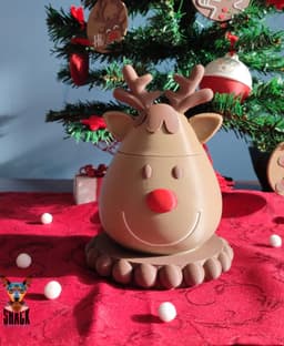 Christmas Reindeer 3d model