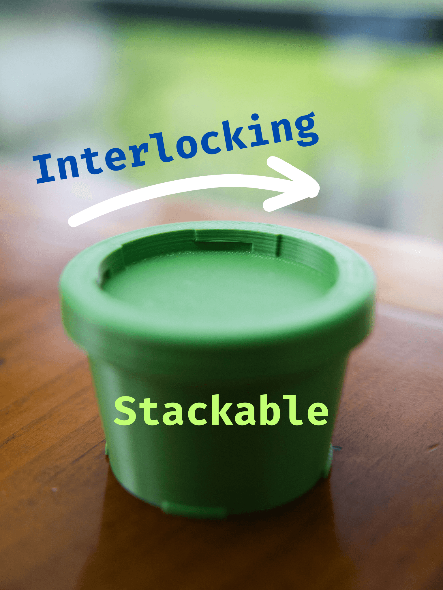 Stackable Container 3d model