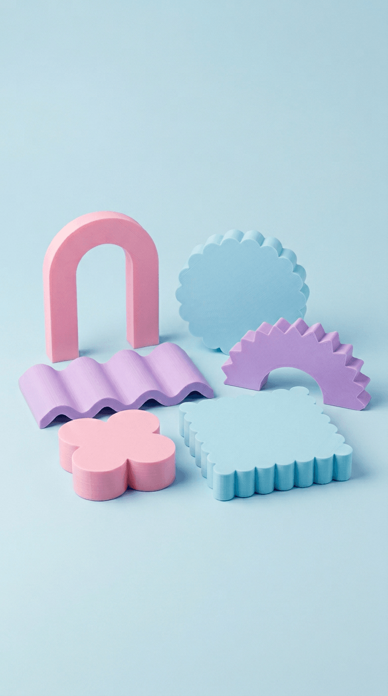 Photography Forms Collection 3d model