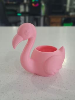 Flamingo Planter Pot 3d model