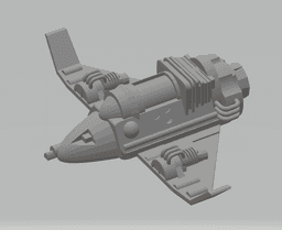 FHW Harxae Flier Concept 3d model