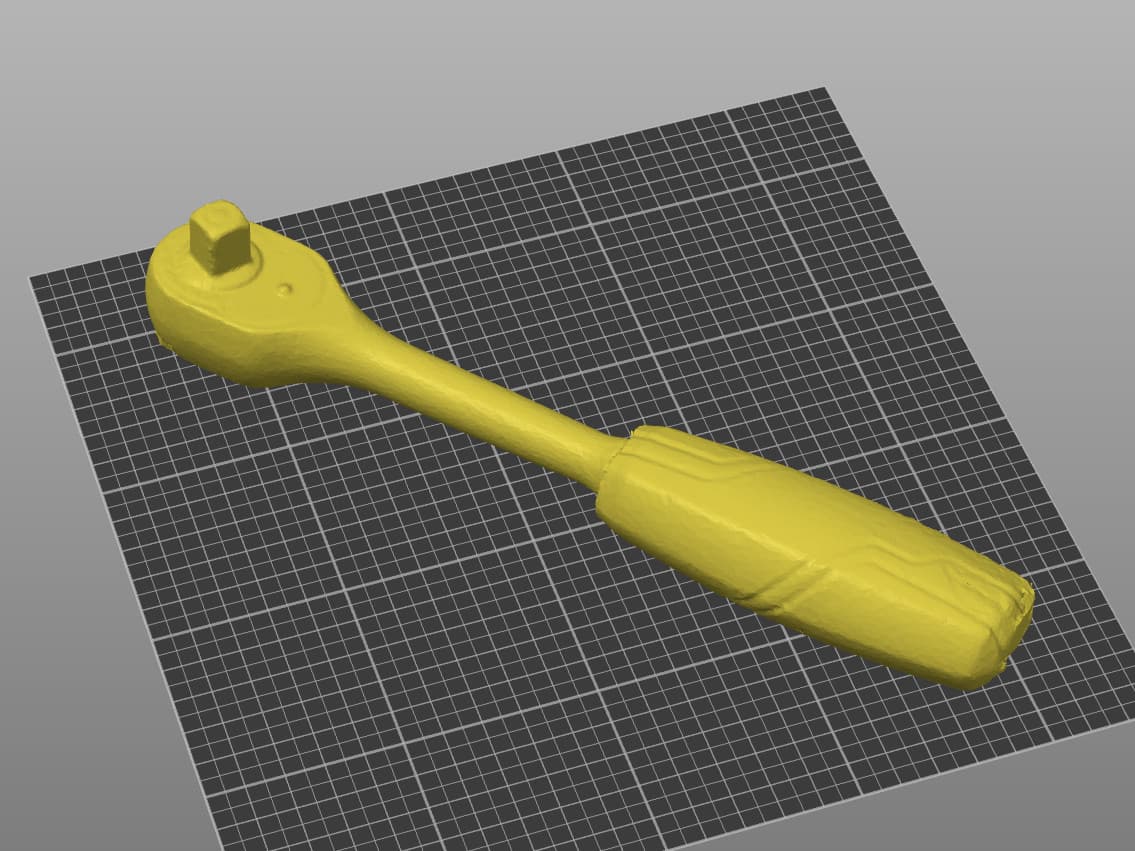 1/2" Ratchet 3D Scan Tool 3d model