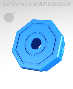 Heat Set Insert Snap - M4 Standard & Short 3d model