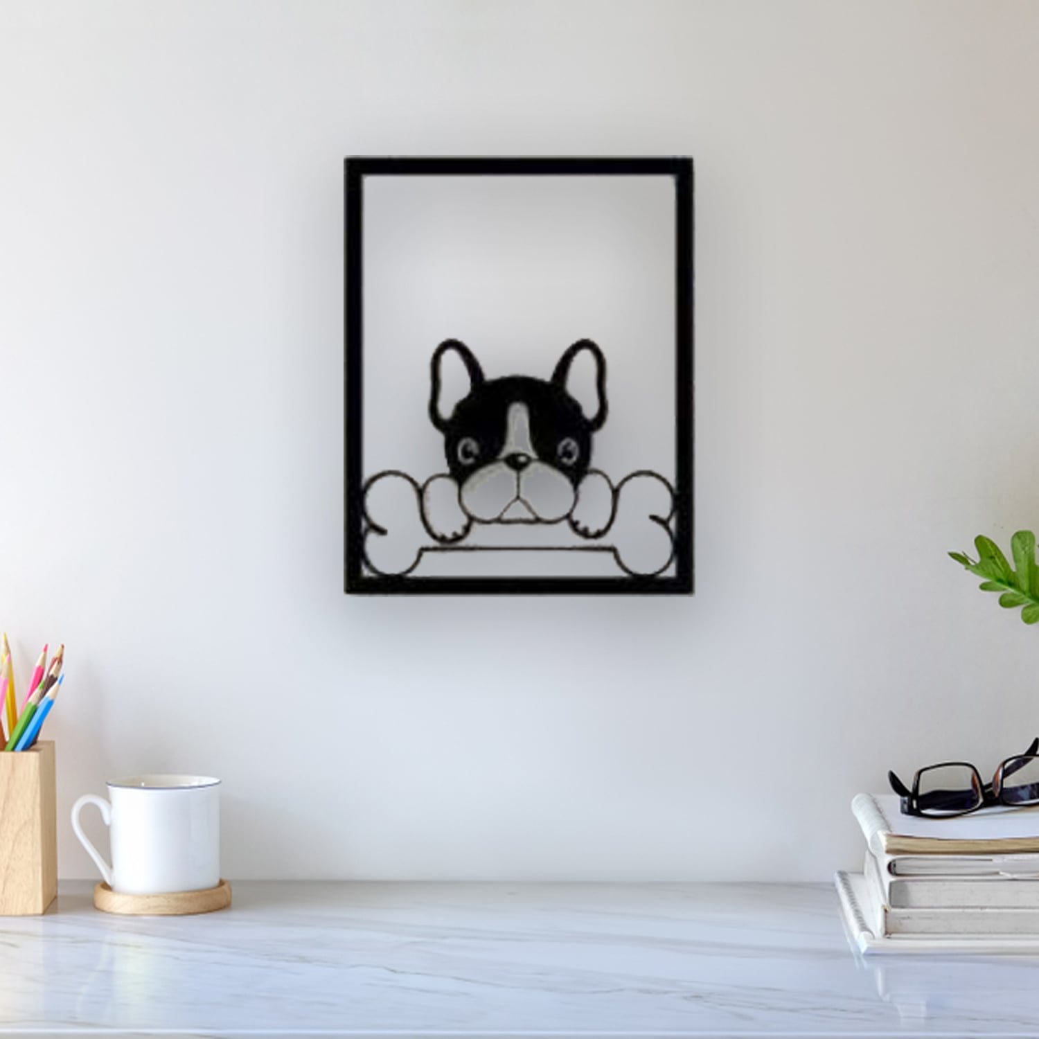Dog Wall Art 3d model
