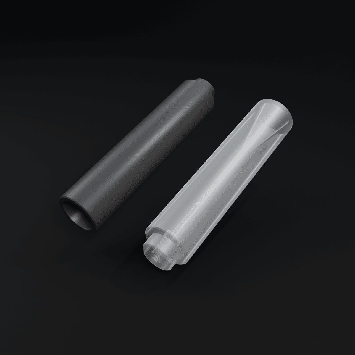 Airsoft supressor 3d model