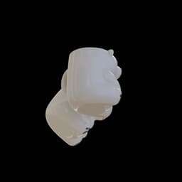 Polar Bear IceCream Mug 3d model