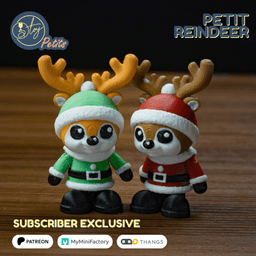 Petit Reindeer 3d model