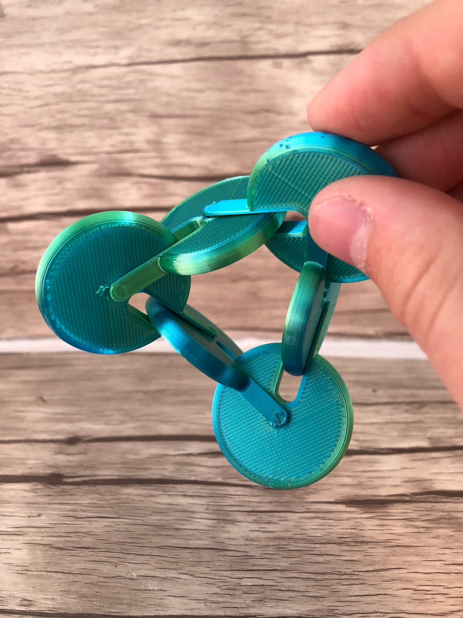 infinity circle fidget toy 3d model