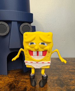 Embarrassed Spongebob 3d model