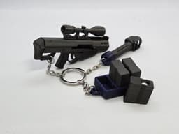 Barrett M82 Keychain — Functional Blaster Toy 3d model