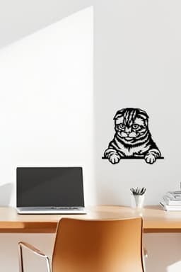 Cat Wall Art, Wall Decor, Home Decor 3d model