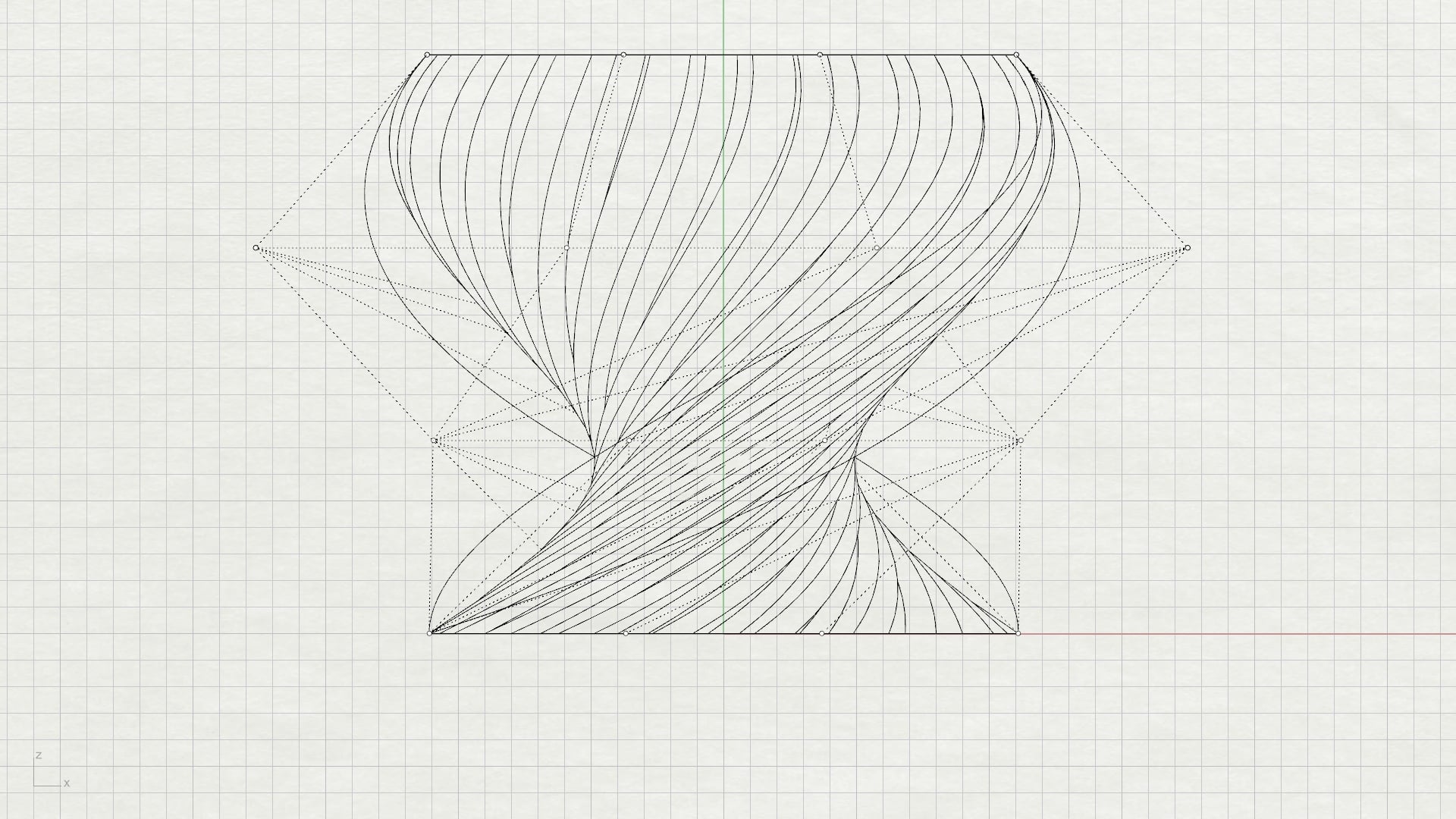 planter vase twisted free 3d model