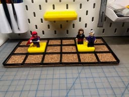 Gridfinity Lego Minifig Stand 3d model
