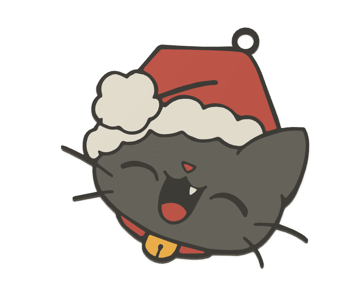 Christmas Pack: Cat VI 3d model