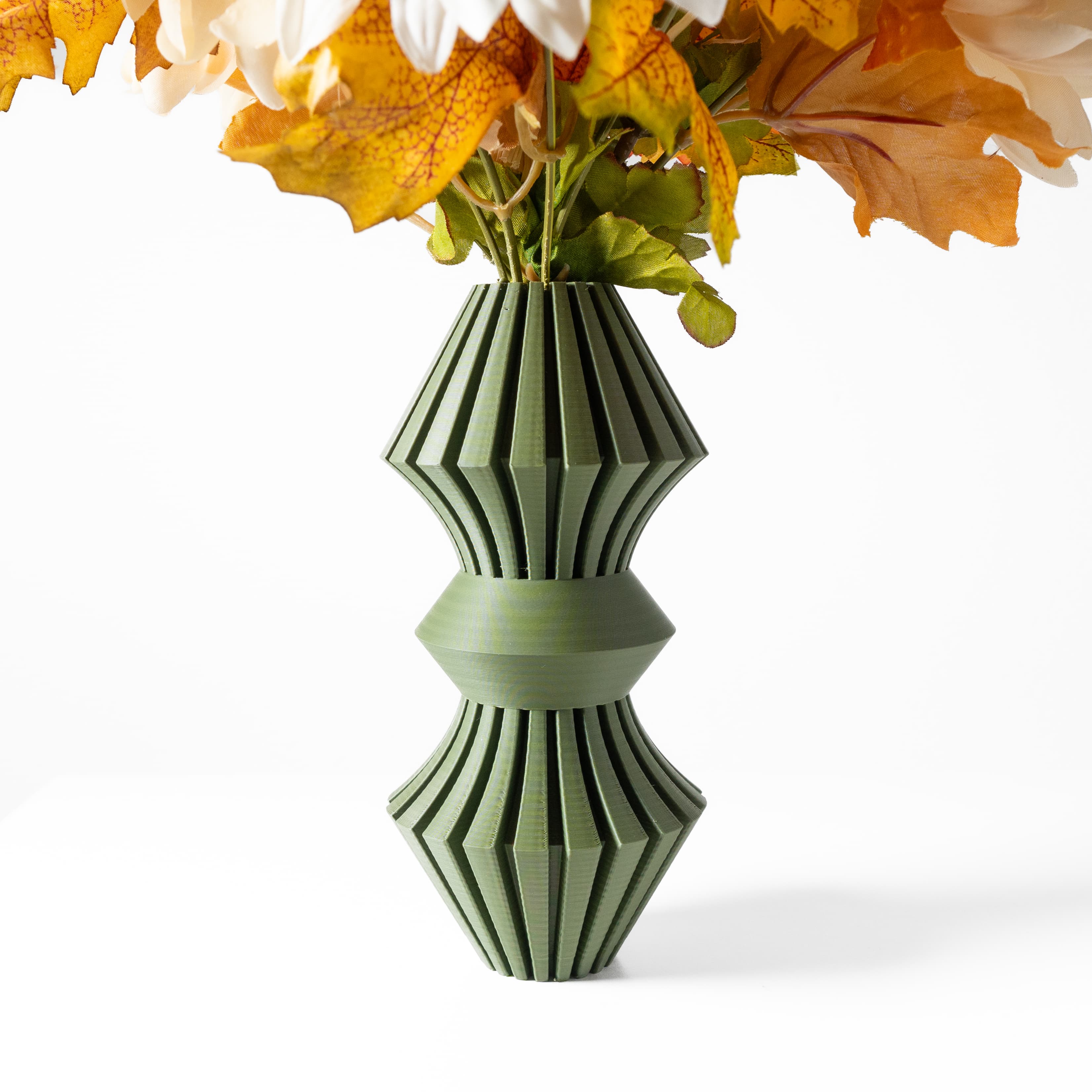 The Korin Vase, Modern and Unique Home Decor for Dried and Preserved Flower Arrangement | STL File 3d model