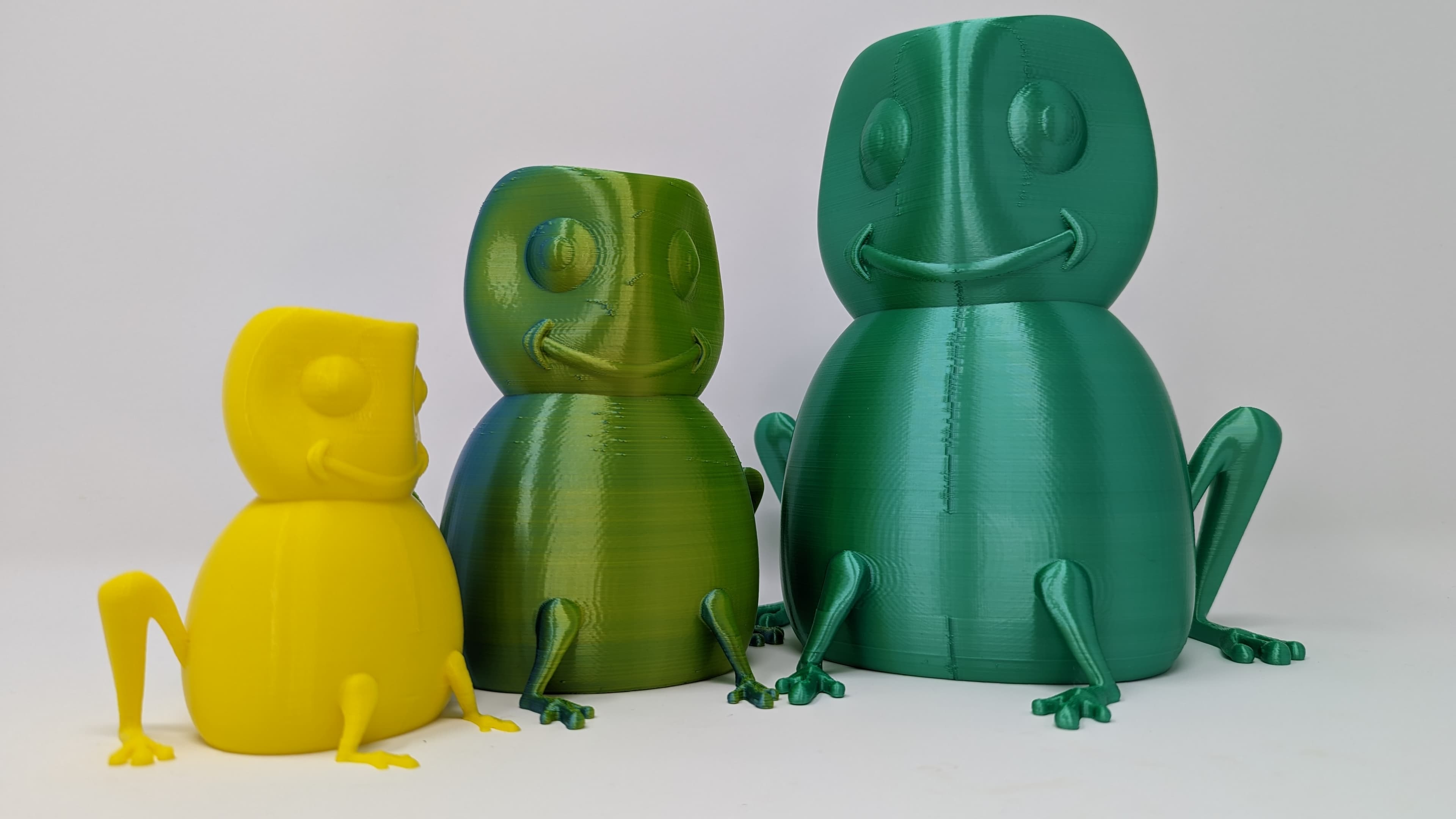 Smiling Frog 3d model