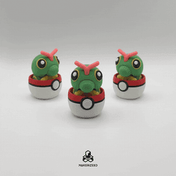 Caterpie Clicker 3d model