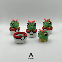 Caterpie Clicker 3d model
