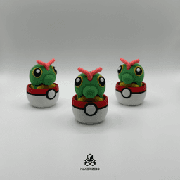 Caterpie Clicker 3d model