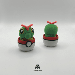 Caterpie Clicker 3d model