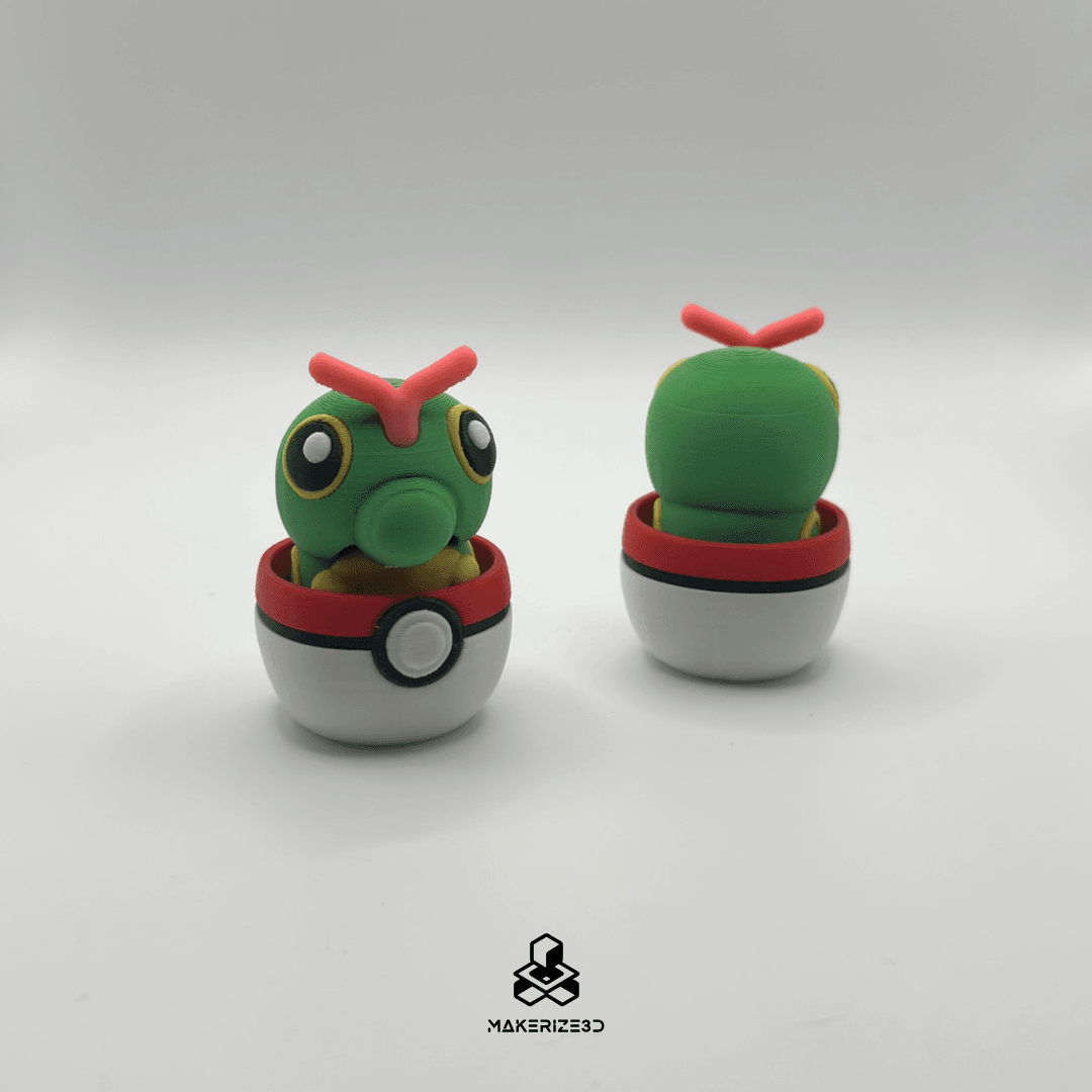 Caterpie Clicker 3d model