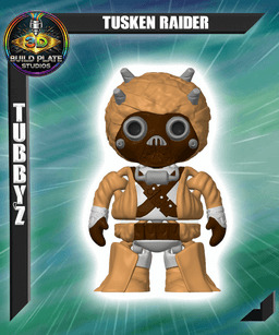 STAR WARS Tusken Raider Multicolor Flexi Print-In-Place 3d model